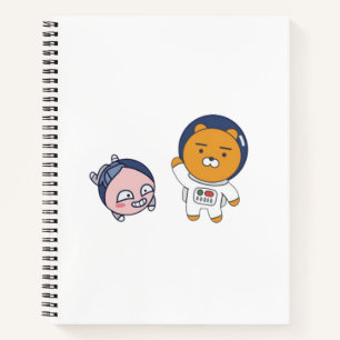 Apeach and Ryan in Space Notebook