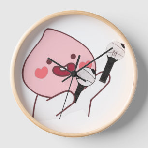 Apeach BTS Fan ver Clock
