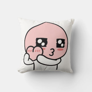 Apeach Heart Heart Apeach Peachy Heart for You Cushion