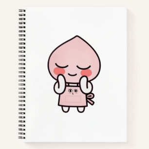 Apeach kakao friends apron notebook