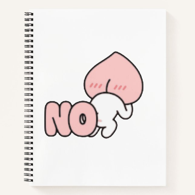 Apeach kakao friends no notebook (Front)