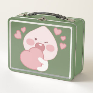 Apeach kakao friendss metal lunch box