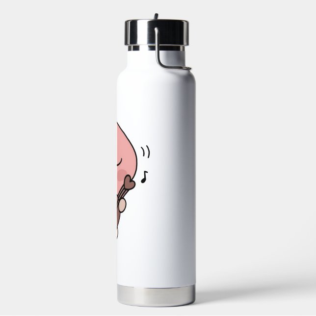 Apeach summer body water bottle (Left)