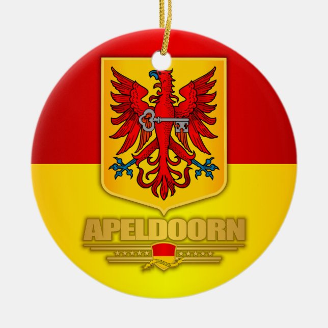 Apeldoorn Ceramic Ornament (Front)