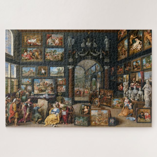 Apelles Painting Campaspe by Willem van Haecht Jigsaw Puzzle (Horizontal)