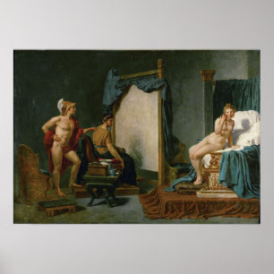 Apelles Painting Campaspe Poster