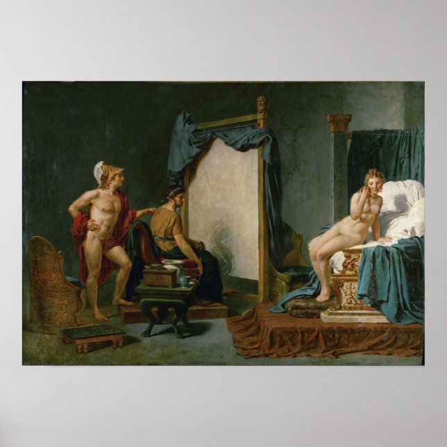 Apelles Painting Campaspe Poster (Front)