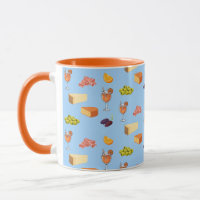 Aperol and Cheese Pattern