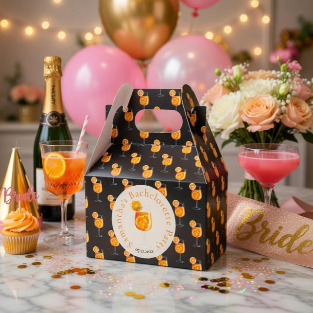 Aperol Bachelorette Party Favour Box (Creator Uploaded)