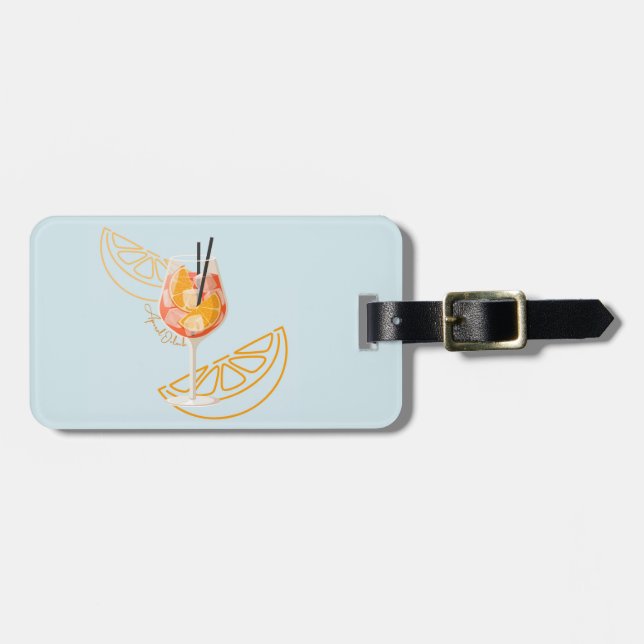    Aperol O'Clock Luggage Tag (Front Horizontal)