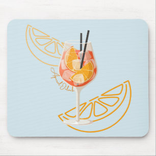Aperol O'Clock Mouse Pad