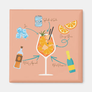  Aperol Recipe Cruise Door Magnet