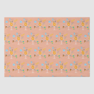 Aperol Recipe Tissue Paper