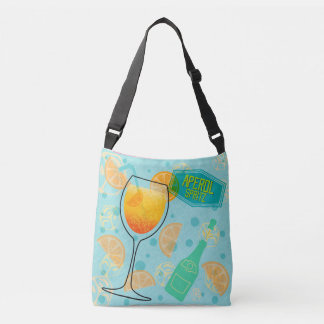 Aperol Spritz Cocktail Crossbody Bag
