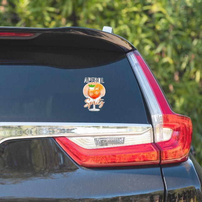 Aperol Spritz Cocktail Design (Car Side)