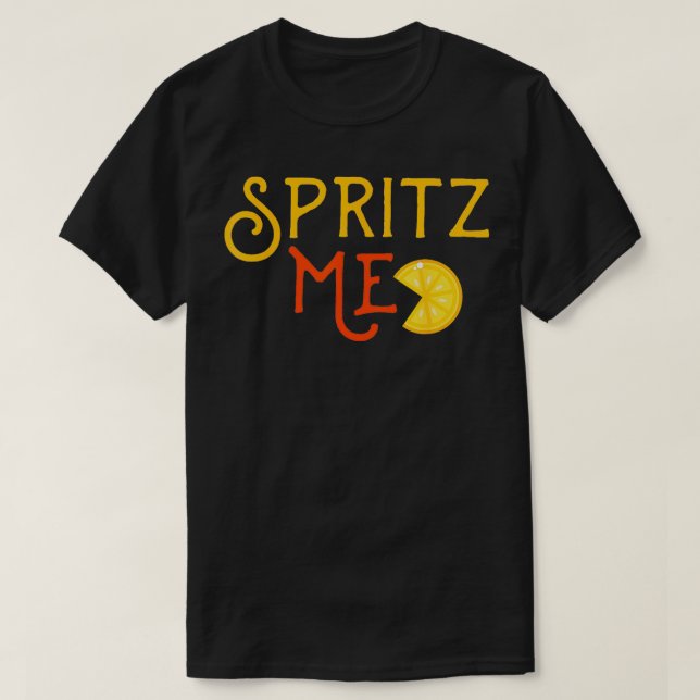 Aperol Spritz Cocktail Party Alcohol Drink Summer  T-Shirt (Design Front)