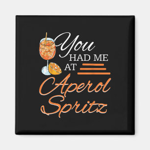 Aperol Spritz Tail Party Alcohol Drink Summer Beve Magnet