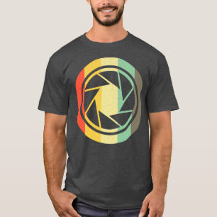 Aperture Camera Lens Photographer T-Shirt