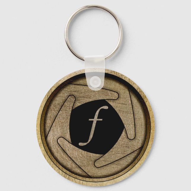 Aperture Keychain (Front)