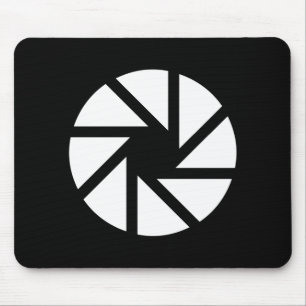 Aperture Pictogram Mousepad