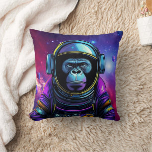 Apes-a-GoGo Throw Pillow
