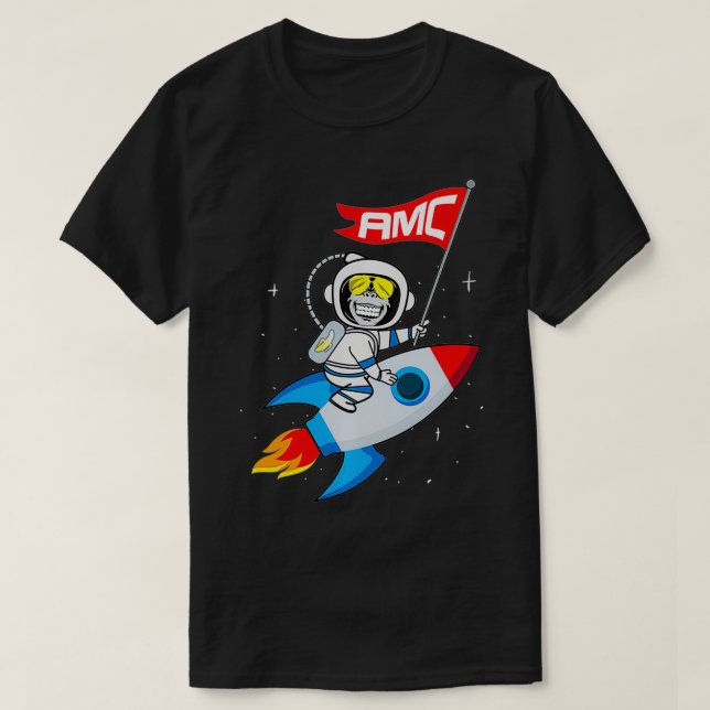 Apes To The Moon $AMC Short Squeeze Pullover  (Design Front)