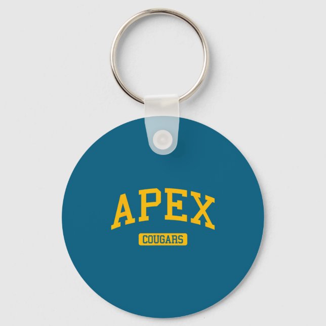 Apex High School Hs Apex Artwork Key Ring (Front)
