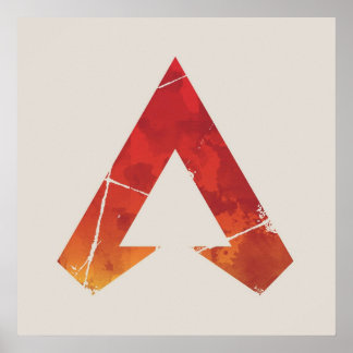Apex Legends Logo  Apex Legends Watercolor Symbol Poster