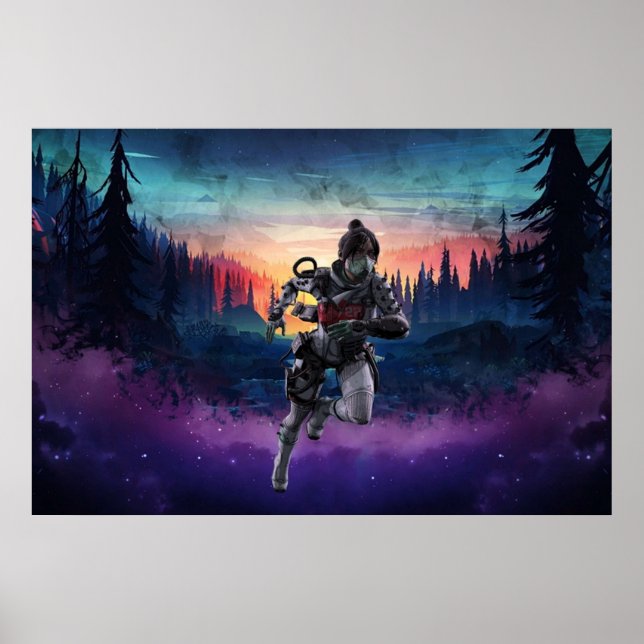 Apex Legends  Wraith Scene Poster (Front)