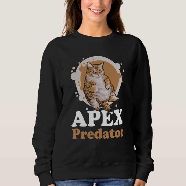 Apex Predator Cat Apparel Sweatshirt (Front)