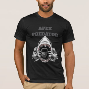 Apex Predator - Shark Kettlebell Workout T-Shirt