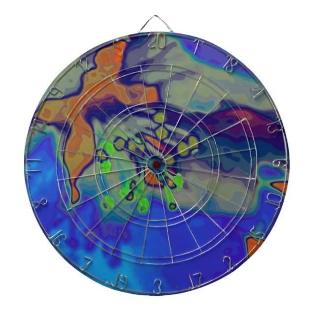Apfelblüte Dartboard (Front)