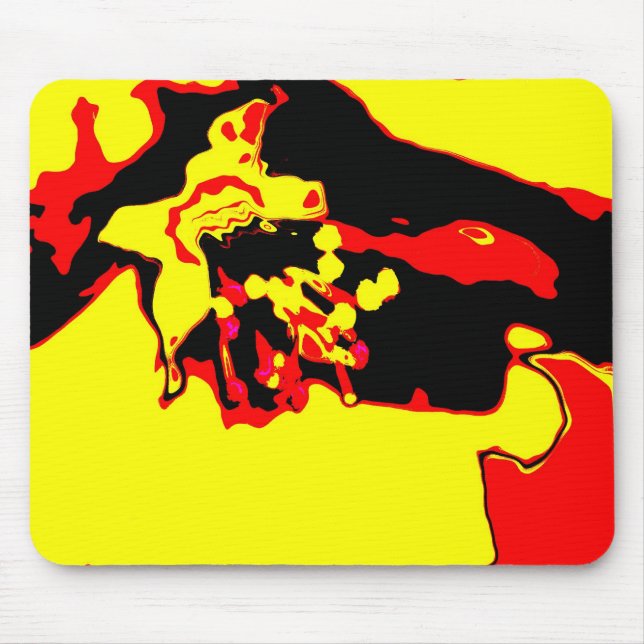 Apfelblüte Mouse Pad (Front)