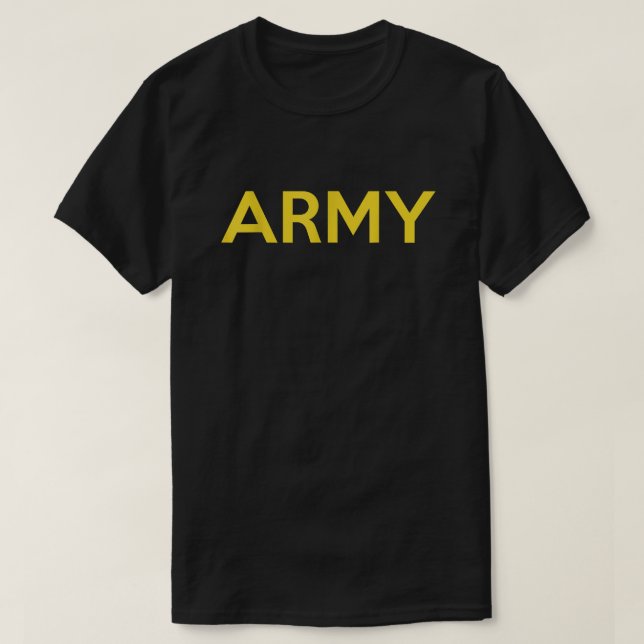APFU - Army Physical Fitness Uniform T-Shirt (Design Front)