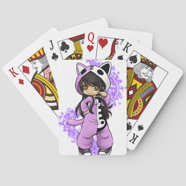 Aphmau Official Limited Edition Playing Cards (Back)