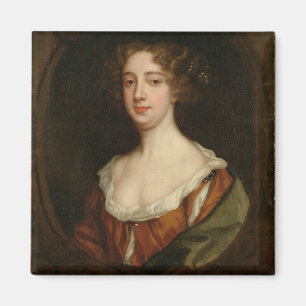 Aphra Behn (1640-89) (oil on canvas) Magnet