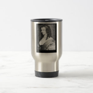 Aphra Behn Love Quote tees cards gifts etc Travel Mug