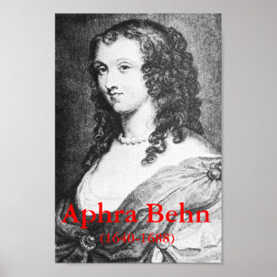 Aphra Behn Poster