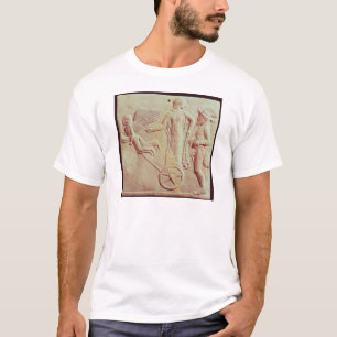 Aphrodite and Hermes riding on a chariot T-Shirt
