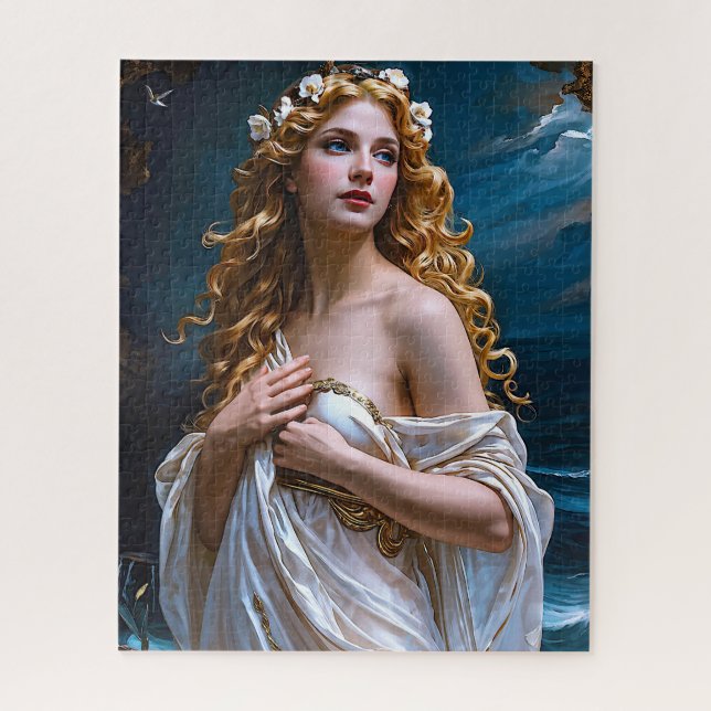 "Aphrodite: Goddess of Love and Light" Jigsaw Puzzle (Vertical)