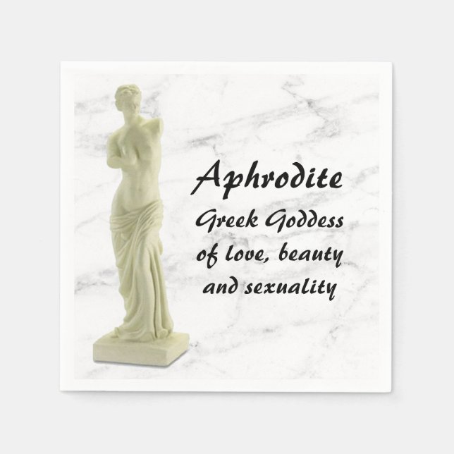 Aphrodite Paper Napkins (Front)