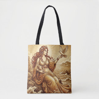 Aphrodite Vintage Mythology Tote Bag