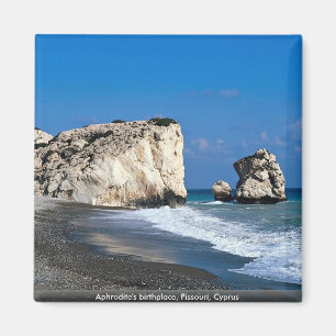 Aphrodite's birthplace, Pissouri, Cyprus Magnet