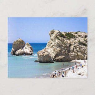 Aphrodites rock postcard