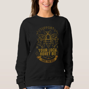 Apiarist Beekeeping Dad Beekeeper Hive Pollen Hone Sweatshirt