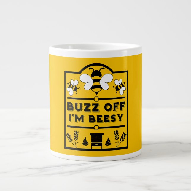 Apiary Honey Farmer Large Coffee Mug (Front)
