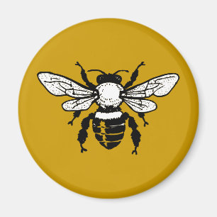 Apis Mellifera Honeybee Fridge Magnet