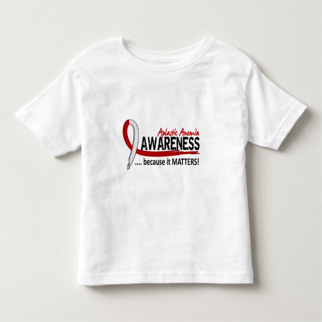 Aplastic Anaemia Awareness 2 Toddler T-Shirt (Front)