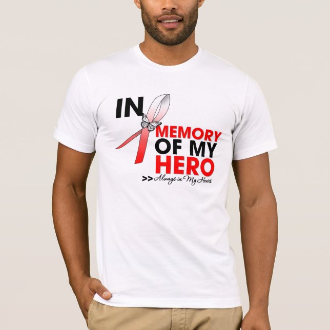 Aplastic Anaemia Tribute In Memory of My Hero T-Shirt (Front)
