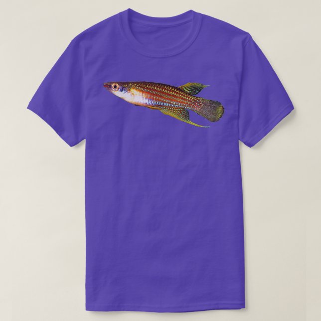 Aplocheilus parvus Killifish T-Shirt (Design Front)